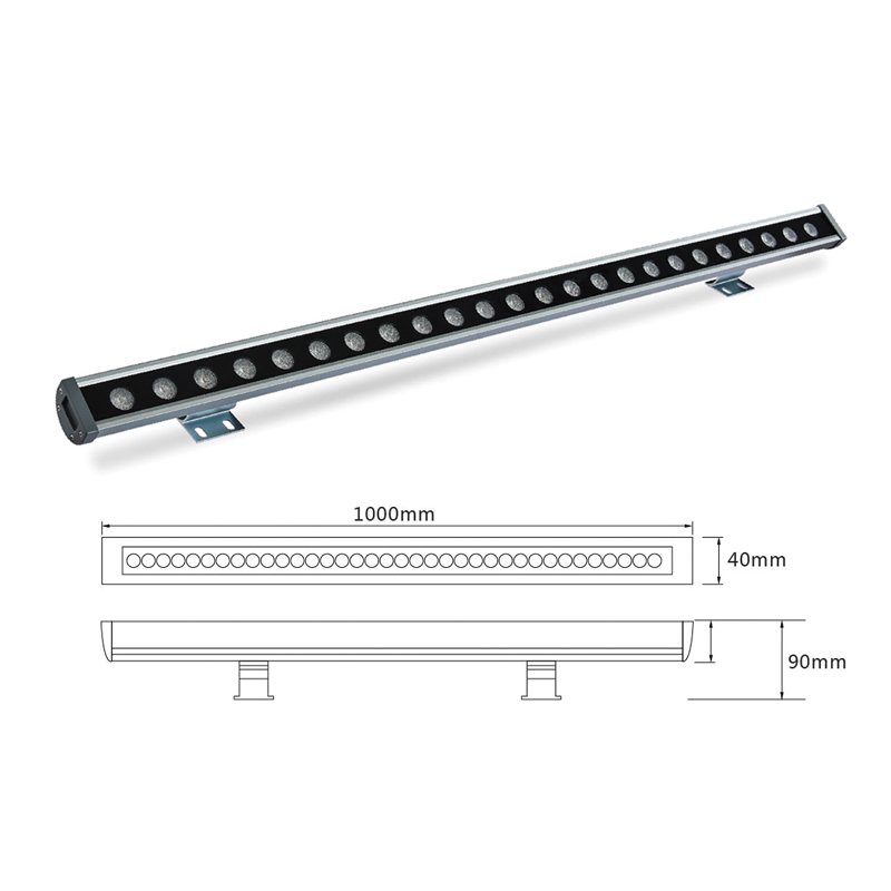 Архитектурный линейный светильник светодиодный el-LS-XQ-1003