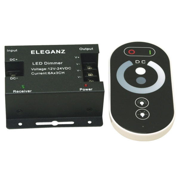 Контроллер кнопочный для RGB ленты 220V(50 метров) радио 